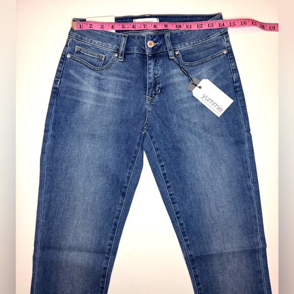 Yummie By Heather Thomson Straight Blasted Jeans Size- 27 ( New With Tags ) - Picture 5 of 9